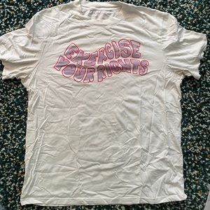 Outdoor Voices Exercise Your Rights Shortsleeve